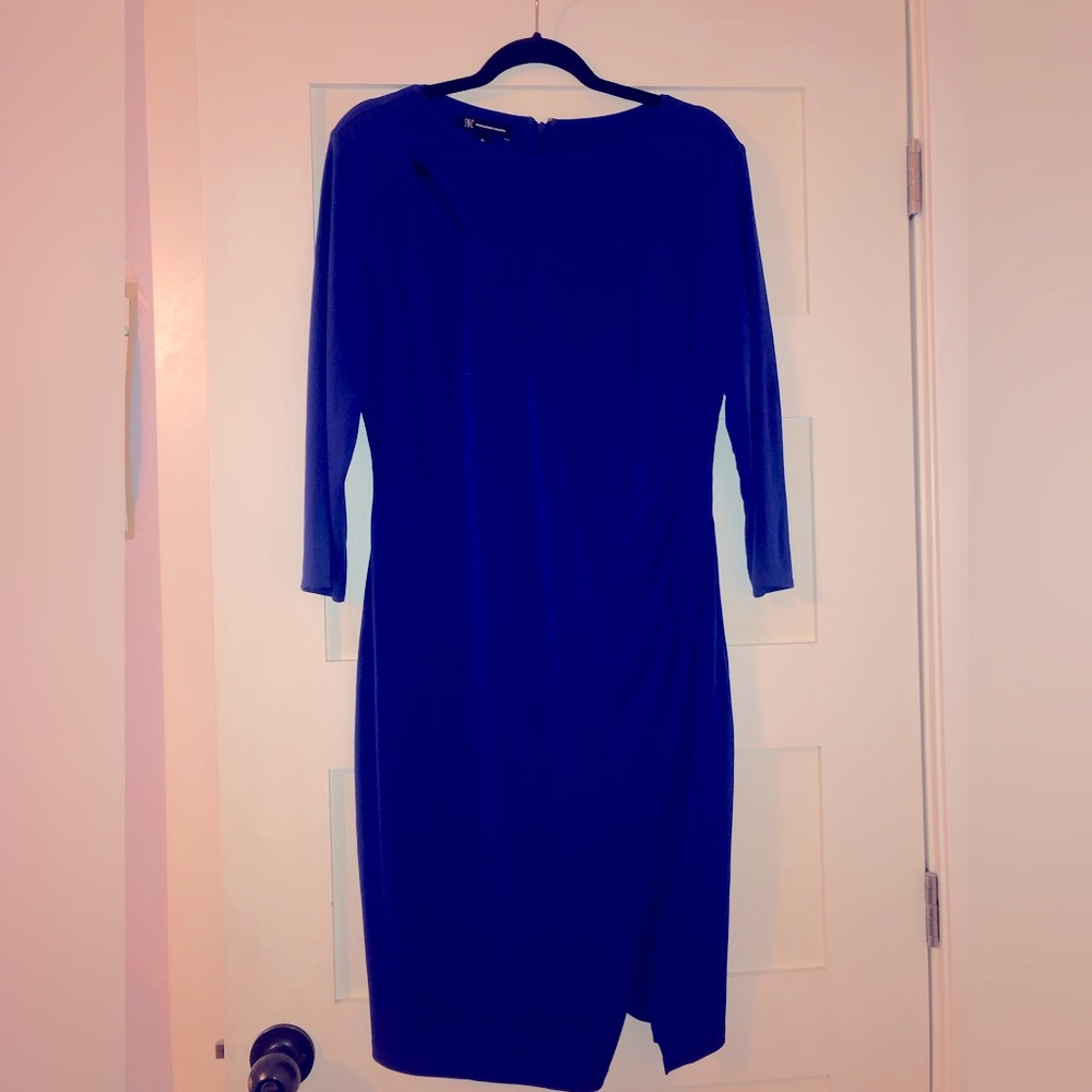 Cobalt blue INC International Concepts dress from Hudson Bay in size L.